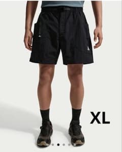 新品 NIKE ACG Dolomiti ショートパンツ XL ブラック 黒のサムネイル