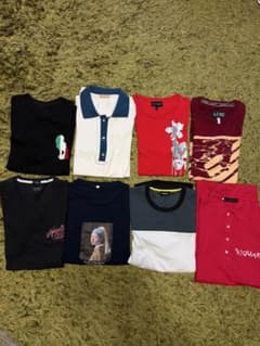 8着 Tシャツ DIESEL DSQUARED ARMANI GALLIANOのサムネイル