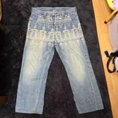 Iroquois イロコイ ジャガードデニム デニムのサムネイル