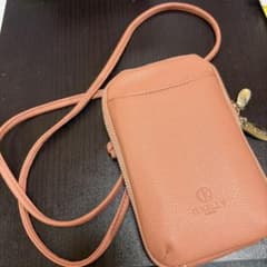 オレンジ 合成皮革 ショルダーバッグのサムネイル