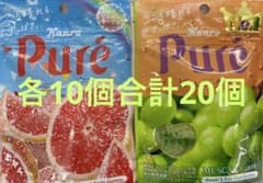 퓨레구미 봄하늘 핑레소다 10개, 무스카트 10개