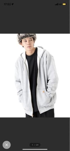 カーハート carharttジップパーカーのサムネイル