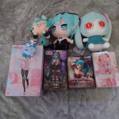 初音ミク フィギュア＆ぬいぐるみセット 8点セット