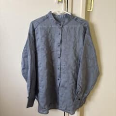 GLOBAL M Gray Long-Sleeve Shirt