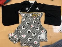 ベビー袴　おにぎり　90cmのサムネイル