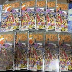 新品未開封・初版 ワンピース111巻 帯 チラシ シュリンク付き 10冊