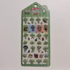 케로로 한국 씰 candy sticker
