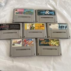 スーパーファミコン ソフト 7本セット - メルカリ