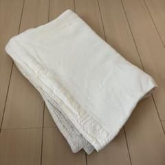 無印良品 インドオーガニックコットンワッフル多用布 生成 180×260cm