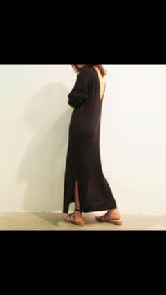 アングリッド☆バックデザインニットワンピースのサムネイル