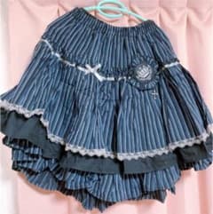 PUTUMAYO ストライプクロススカートのサムネイル