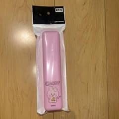 BT21 COOKY ピンクケース 約260mm x 90mmのサムネイル
