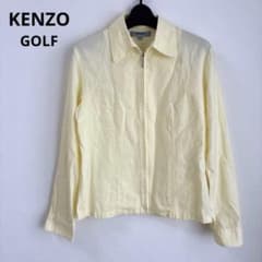Thumbnail of KENZO GOLF ジップアップ 長袖ジャケットライトイエロー 薄手サイズ1