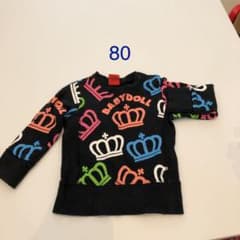 ベビードール Tシャツ ロンT トレーナー　80のサムネイル