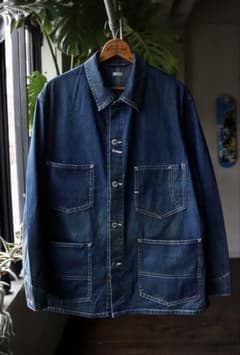 23ss a.presse アプレッセ デニム カバーオール ジャケット 2 - メルカリ