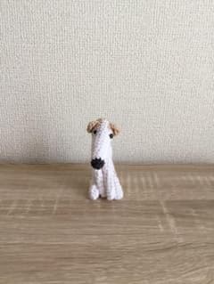ハンドメイド あみぐるみ ボルゾイ 犬のサムネイル