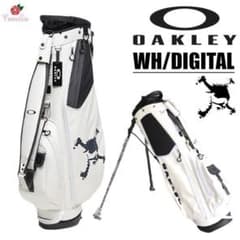 新品 オークリー スカル スタンド式 8型 キャディバッグ WH - メルカリ