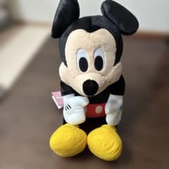 ミッキーマウス　LLぬいぐるみ　ゆったりVer.