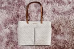 【美品】MICHAEL KORS トップジップ ポケット トートバックのサムネイル