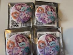 極楽湯 名探偵プリキュア！ 缶バッジ 小林みくる 明智あんな 4個セット