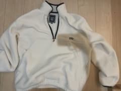 gap フリース ボアジャケット ハーフジップ メンズのサムネイル