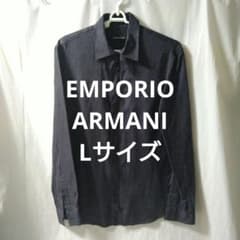 EMPORIO ARMANI リネンシャツブルゾンL濃紺 EMPORIO ARMANI リネンシャツブルゾンL濃紺 - メルカリ