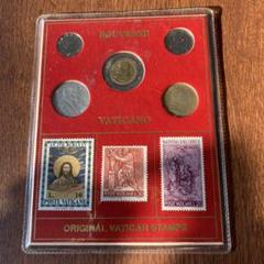 バチカン市国 硬貨と切手セット - メルカリ