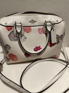 COACH フラワープリント ショルダーバッグのサムネイル