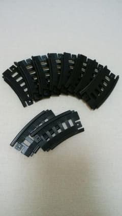 ミニモータートレイン　線路　カーブ　10個セットのサムネイル