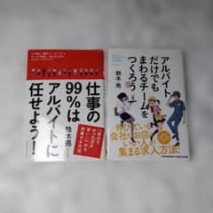 仕事の99%はアルバイトに任せよう 他2冊セット　鈴木亮のサムネイル
