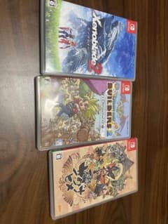 Switch ソフト3本セット ゼノブレイド2　ビルダーズ2　サクナヒメのサムネイル