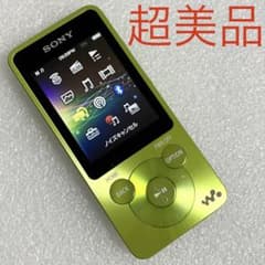 超美品 バッテリー良好】 ソニー ウォークマン NW-S14 8GB ライム