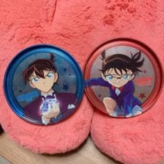 コナン 新一 缶コースター2個セットのサムネイル
