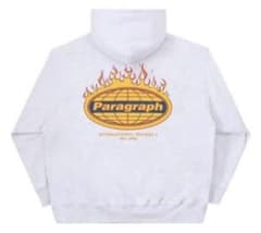 【ちゃちゃ様専用】paragraph（パラグラフ）パーカー　ファイヤーのサムネイル