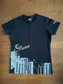 中古  プーマ Tシャツ ブラック Lサイズのサムネイル