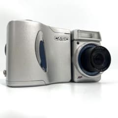 作例有　動作品　メモリー付　CCDコンデジ　カシオ QV-2800UX　単三電池 Z世代の間でブーム】20年前に使ってたデジカメで2023年の新宿を撮って