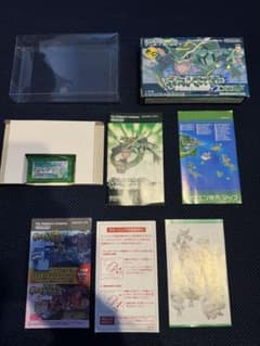 ち*夫様 【美品・動作確認済・付属品充実】ポケットモンスター エメラルドのサムネイル