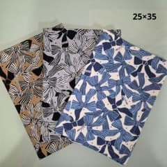 NO.21　リボン柄ランチマット　25×35　入園入学　新学期　ハンドメイド