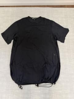 Y-3 Drawstring Long Tee Black ／ドローコード
