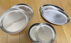 ぱんだ様専用★アウトドア キャンプ用食器8点セットのサムネイル