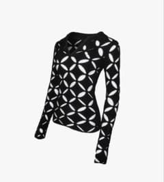 theredthread S knit fit tops repeat peta - メルカリ