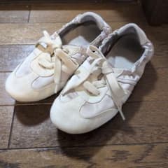 GU Gathered Ballet Sneakers, Size 24.5cm