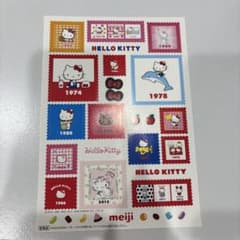 ハローキティ meiji コラボ シールのサムネイル