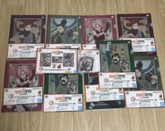 신품 미개봉 이치 반 쿠지 NARUTO99 F상 클리어 파일 9장 세트