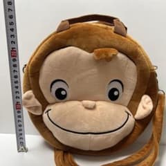 おさるのジョージ お顔　ショルダーバッグのサムネイル