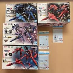 1/100 HG マクロス 4点セットVF-19 VF-22S YF-29 - メルカリ