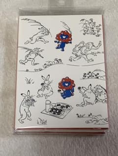 【大阪関西万博】ミャクミャク × 鳥獣戯画 パタパタメモのサムネイル