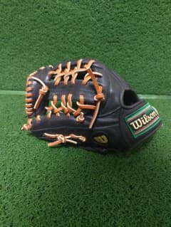 ウィルソン 左投げ グローブ オールラウンド 軟式 wilson MLBラベル 