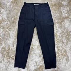 【美品】ジャブスアルキヴィオ TIZIANO カーゴパンツ 永久クリース 黒44 美品】ジャブスアルキヴィオ TIZIANO カーゴパンツ 永久クリース 黒44
