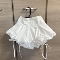 Darich ダーリッチ ヘムリボンバルーンスカート WHITEのサムネイル